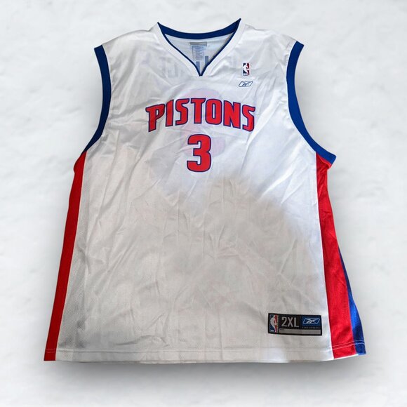 Ben Wallace #3 Detroit Pistons Reebok Men's NBA Jersey - Picture 1 of 5